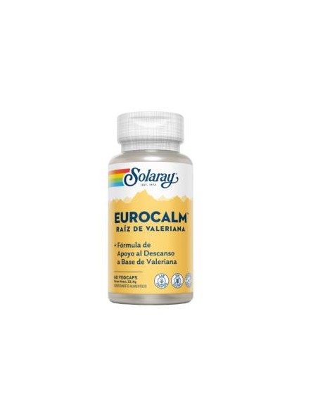 Eurocalm- 60 Vegcaps de Solaray