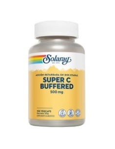 Super Vitamina C 100 Vcaps ( No Acid) de Solaray 2