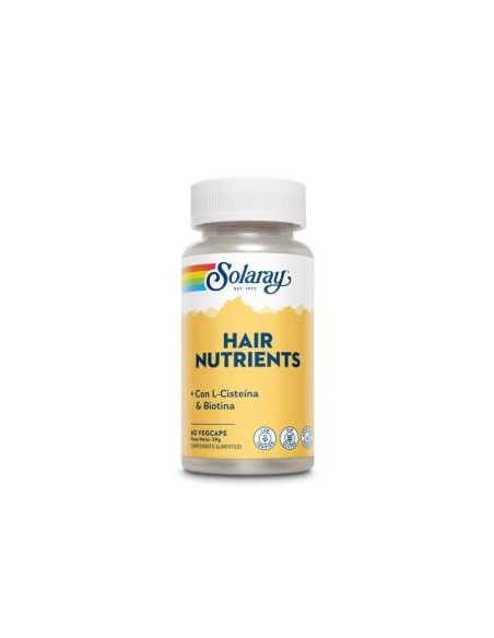 Hair Nutrients - 60 Vegcaps de Solaray