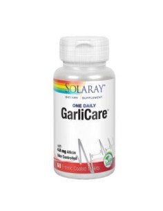 Garlicare 12.000 Mcg/G - 60 Comprimidos de Solaray