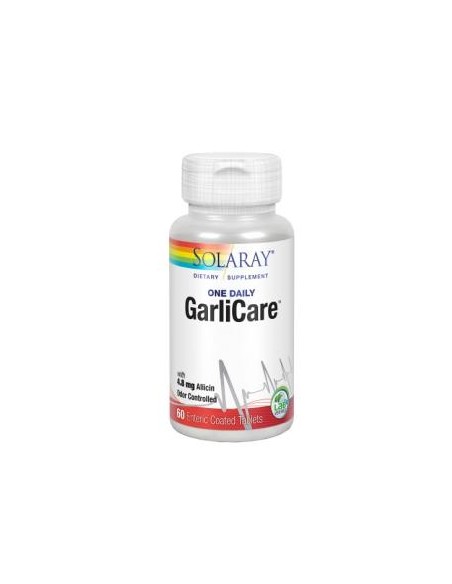 Garlicare 12.000 Mcg/G - 60 Comprimidos de Solaray