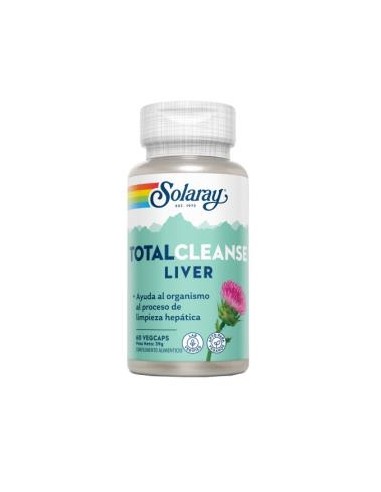 Total Cleanse Liver - Support Liver Health & Detox - 60 Vegcaps