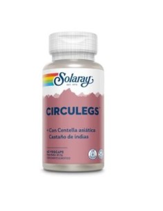 Circulegs™ Solaray 60 Vegcaps – Support Circulation & Veins