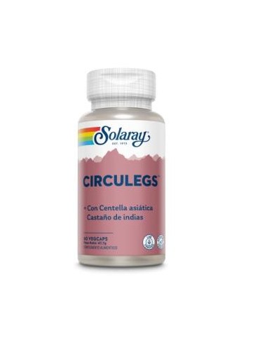 Circulegs- 60 Vegcaps de Solaray