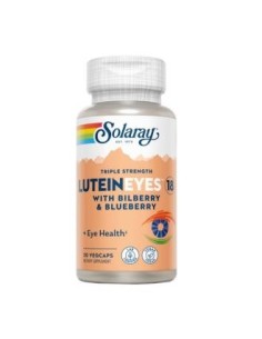 Lutein Eyes 18 mg Solaray – 30 cápsulas vegetales para visión