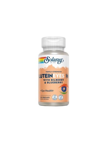 Lutein Eyes 18 Mg.  - 30 Vegcaps de Solaray