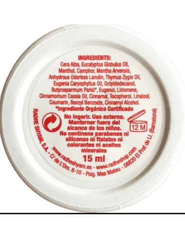 Durga Singh Haribol 15 ml  Esencia Radhe Shyam Original