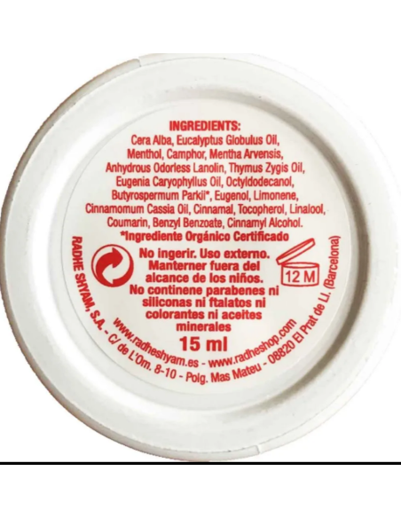 Durga Singh Haribol 15 ml  Esencia Radhe Shyam Original