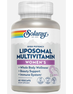 Multivitamínico Liposomal para Mujer Solaray - 60 Vegcaps