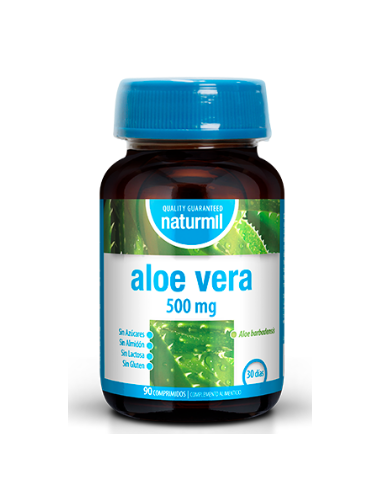 Aloe Vera 500 mg Dietmed - 90 Comprimidos Naturales Saludables