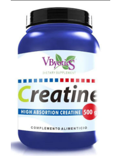 Creatina Polvo Creapure® 500 g Polvo Vbyotics