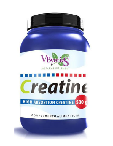 Creatina Polvo Creapure® 500 g Polvo Vbyotics