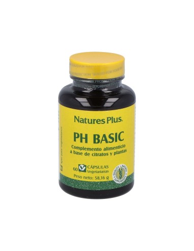 Ph Basic (Corrector Del Terreno Acido) 60 Cap.