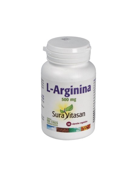 L-Arginina 500Mg. 50Cap.