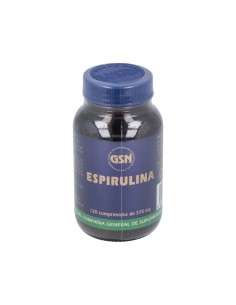 Spirulina 120 Comprimidos 300 Miligramos Gsn