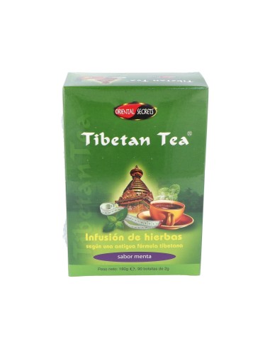 Tibetan Tea Sabor Menta 90S Sobres de Tibetan Tea
