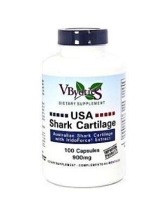 USA Shark Cartilage con IridoForce 100 Cápsulas Vbyotics