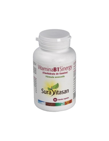 Vitamina B1 Sinergy   90 cápsulas de Sura Vitasan