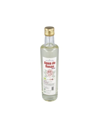 Agua De Rosas Rojas 500 Mililitros Ayurveda Autentico