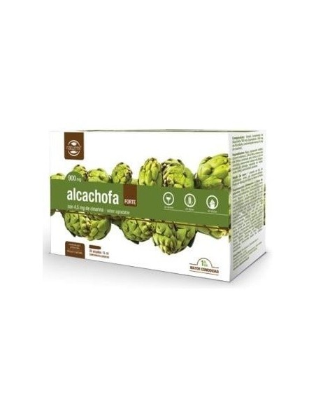 Alcachofa Forte 900 Mg 20 X 15 Ml Ampollas De Dietmed