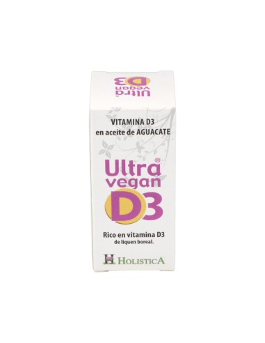 Ultra Vegan D3 Gotas 8Ml. de Holistica