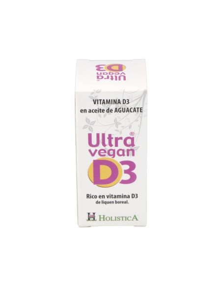 Ultra Vegan D3 Gotas 8Ml. de Holistica