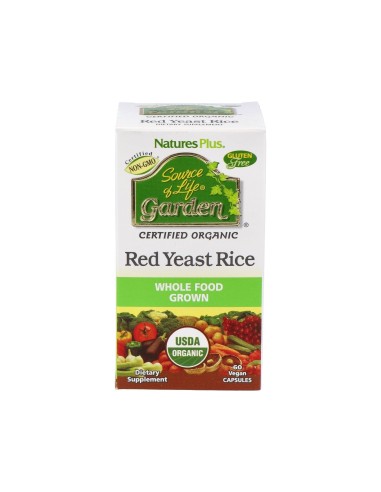 Garden Source Of Life Levadura De Arroz Rojo 60Cap