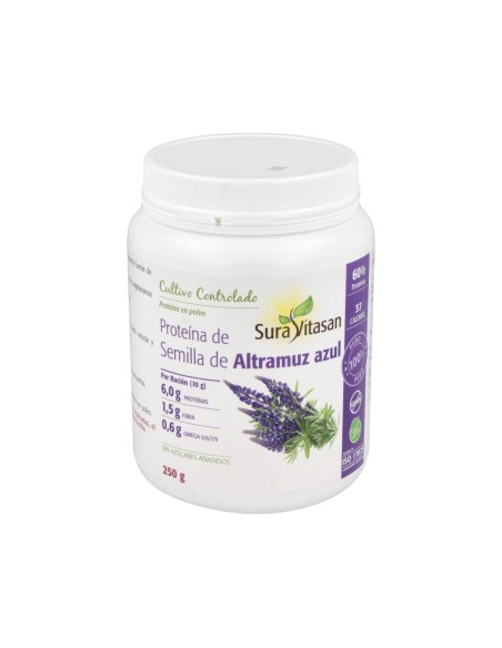 Proteína de Semente de Tremoço Azul 250Gr. por Sura Vitasan
