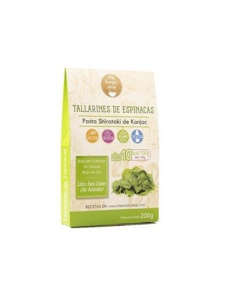 Tallarines De Espinacas  De Konjac 200Gr