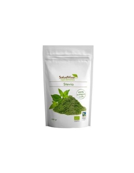 Stevia Polvo De Hoja Seca 100Gr. Bio Sg S/A Vegan de Salud Viva