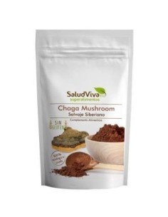 Chaga Mushroo En Polvo 100Gr. Bio Sg S/A Vegan de Salud Viva