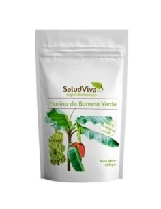 Harina De Banana Verde 200Gr. Bio de Salud Viva