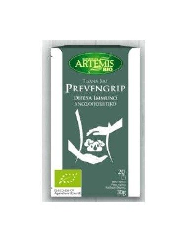 Prevengrip Tisana 20Bolsitas. Bio de Artemis Bio