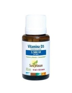 Vitamina D3 2.500 UI 15 ml de Sura Vitasan