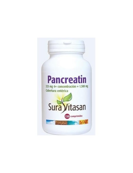 Pancreatín 120 cápsulas de Sura Vitasan