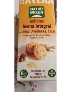 Naturgreen Galleta De Avena Integral Con Mijo, Ave de Naturg