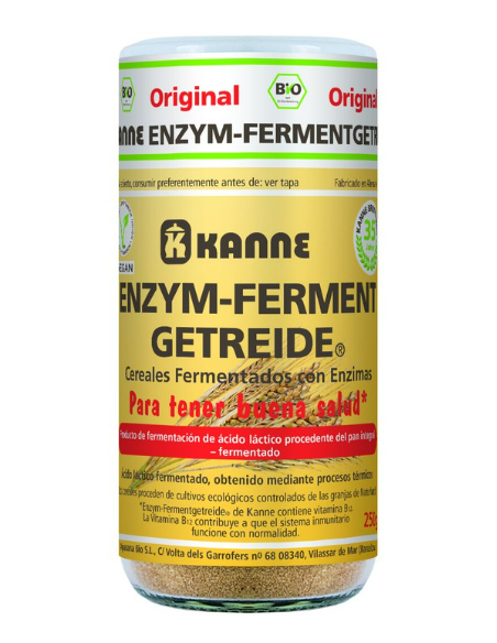 Kanne Enzym Ferment Cereal 250 gramos de Biolasi