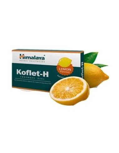 Pastillas Koflet Garganta Limon 12 Comprimidos Himalaya