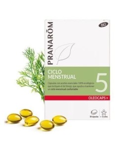Oleocaps+ Plus 5 Ciclo Menstrual 30Cap. Bio de Pranarom