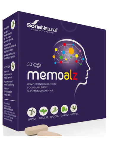 Memoalz 30 Comprimidos de Soria Natural
