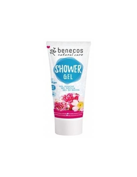 Gel De Baño Granada Y Rosa 200 Mililitros Vegano Benecos