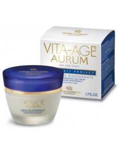 Vita-Age Aurum Crema Antiedad Dia Y Noche 50 Mililitros Bottega Di Lungavita