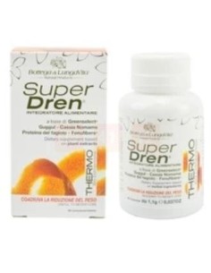 Super Dren Capsulas Thermo 60 Cápsulas  Bottega Di Lungavita