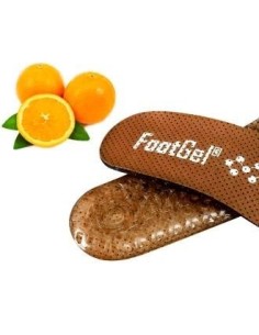 Footgel Plantillas Gel Hombre Naranjo Talla 39-42 de Footgel