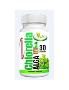 Chlorella 30 Cápsulas  El Valle