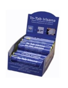 To-Tab Toallitas Limpiadoras Expositor 21Tubos Irisana