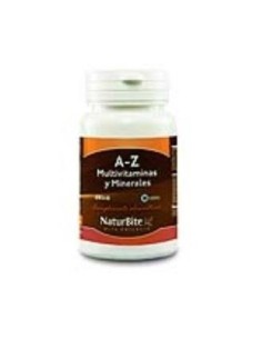A-Z Multivitaminas Y Minerales 60 tabletas  de Naturbite