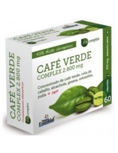 Cafe verde (complex) 2800 mg. 60 capsulas. de Nature Essential