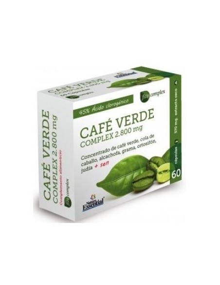 Cafe verde (complex) 2800 mg. 60 capsulas. de Nature Essential