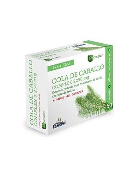 Cola de caballo (complex) 3250 mg. 60 capsulas. de Nature Essential
